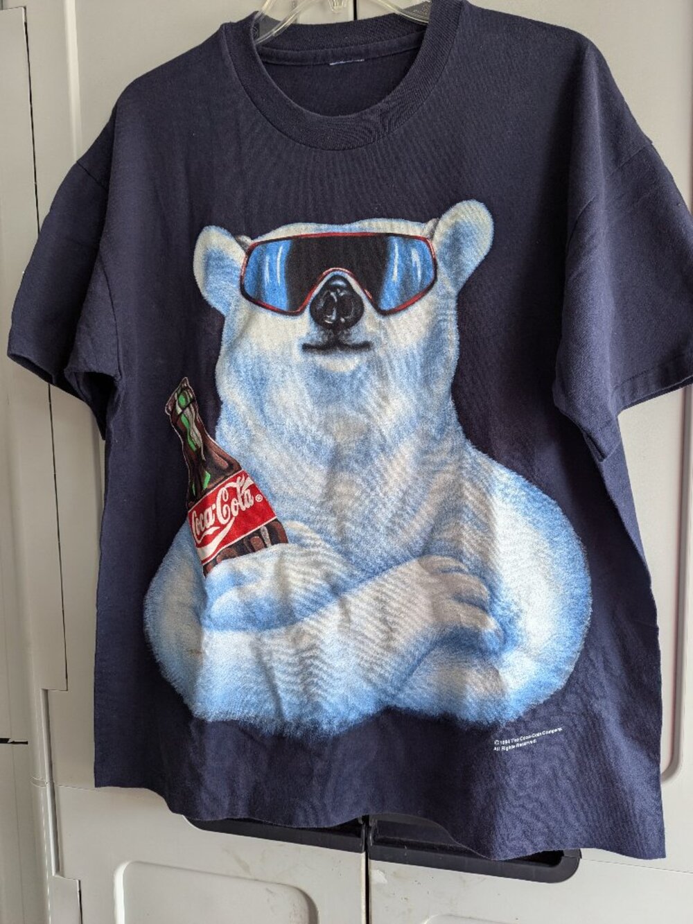 Vintage 1994 Coca-Cola polar bear graphic Shirt